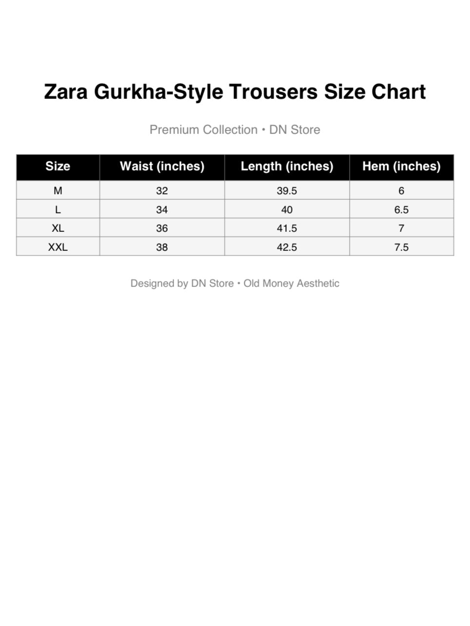 Zara Gurkha-Style Trousers