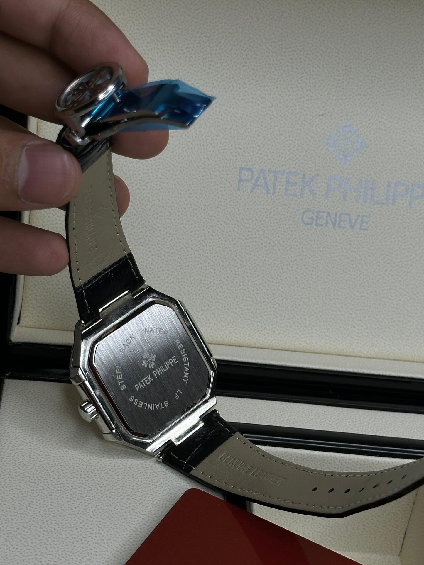 PP Square Leather Straps