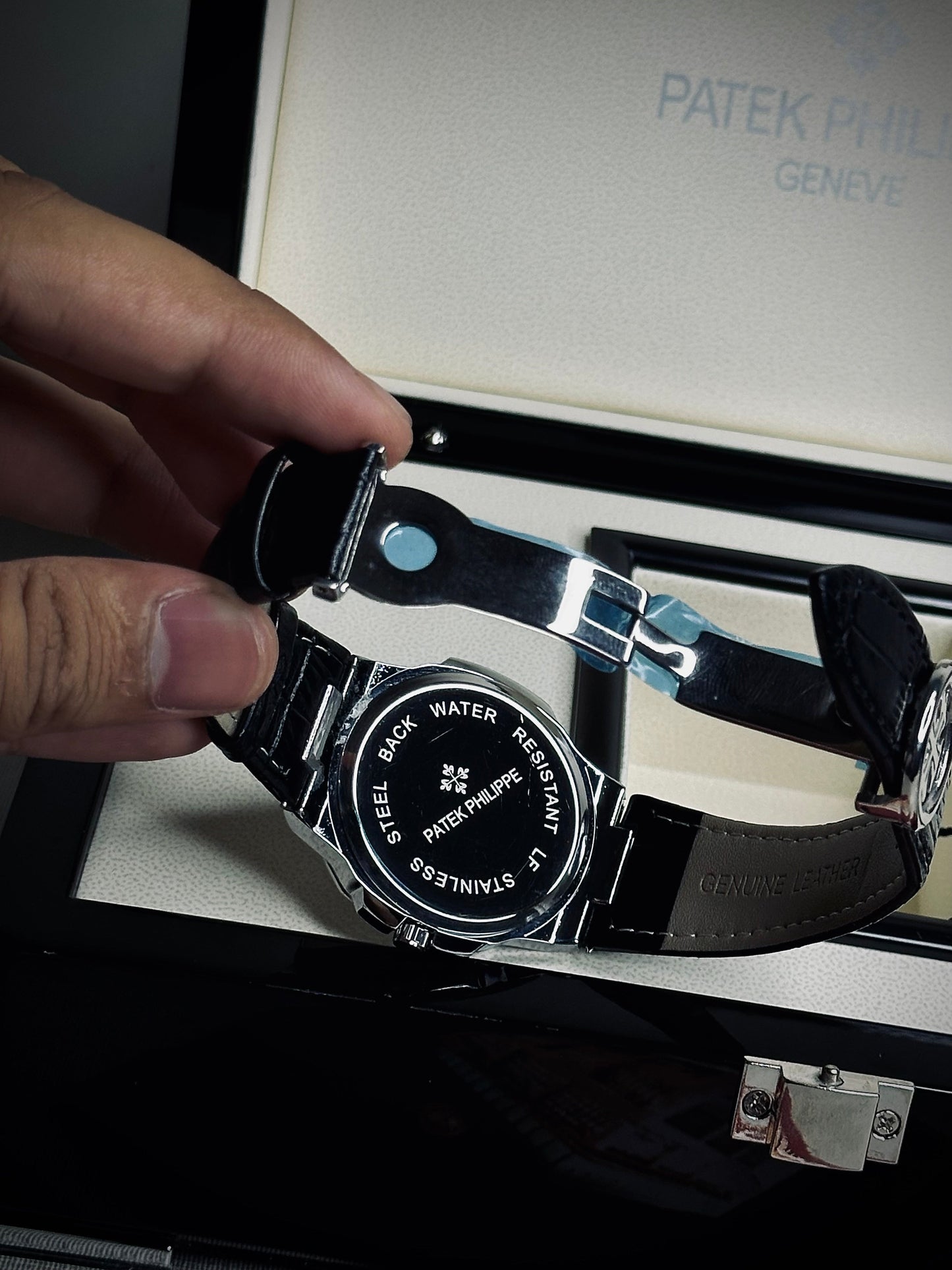 PP Leather straps (Chronograph working)