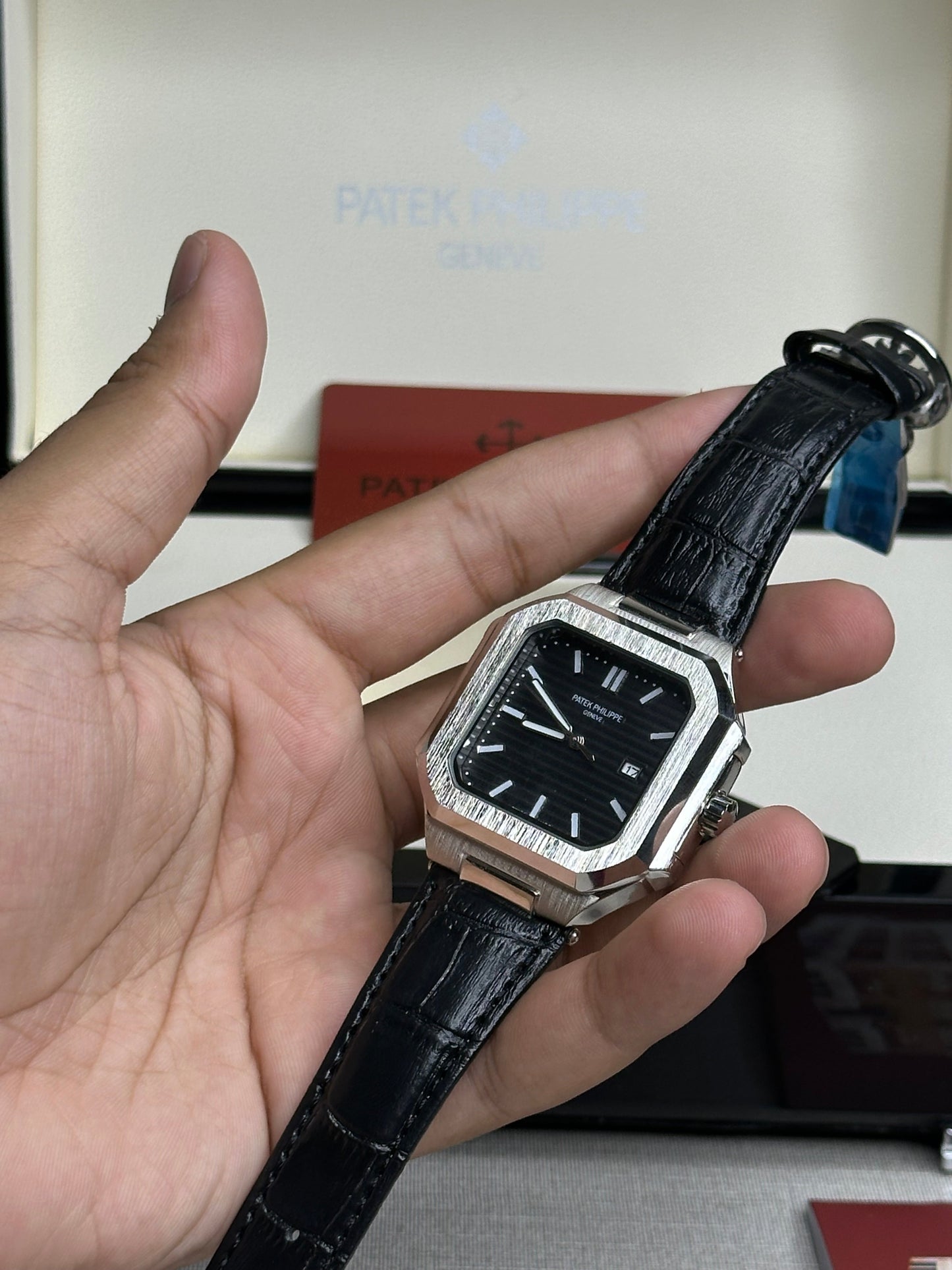 PP Square Leather Straps