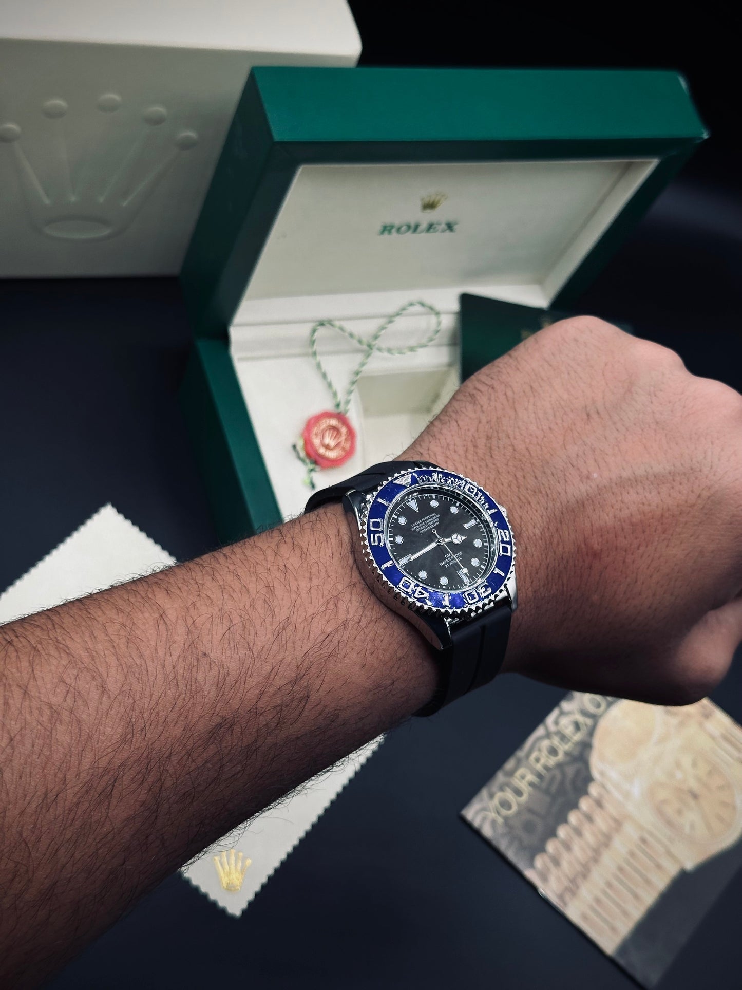 Roley submariner magnetic lock (silicone straps)