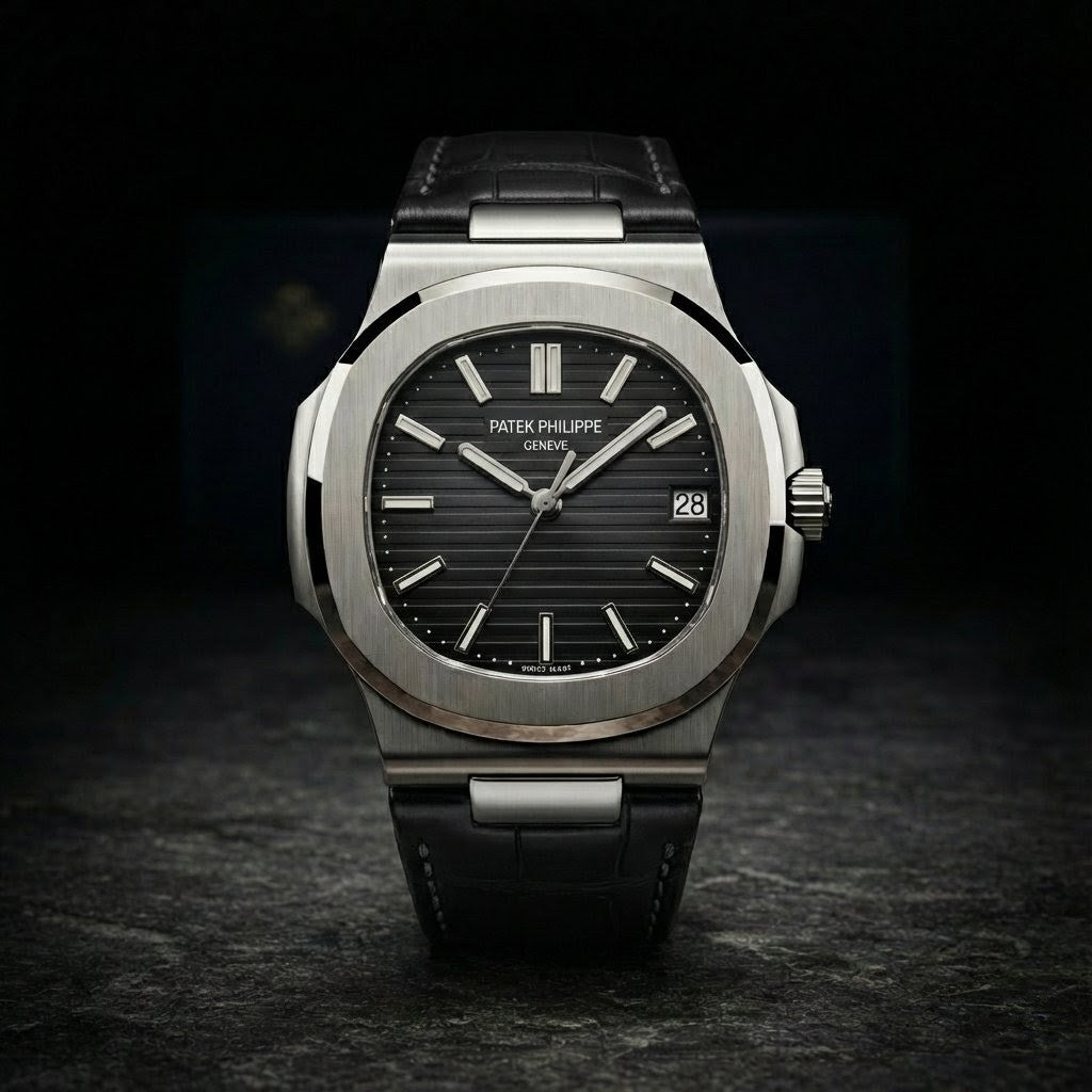 Luxury Style Leather Strap Watch