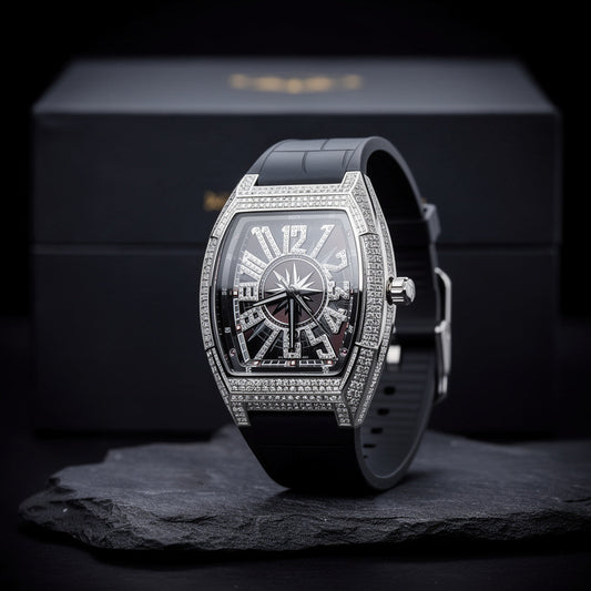 Frank Muller Vanguard Black Silver