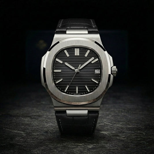 Luxury Style Leather Strap Watch